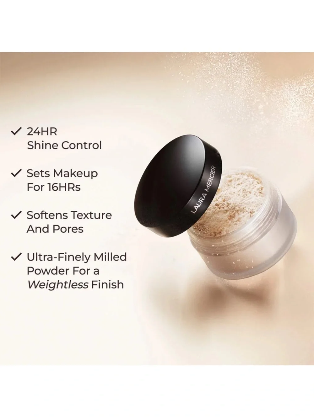NEW Laura Mercier Translucent Loose Setting Powder 1 oz